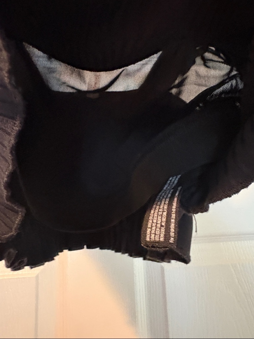 Free People Movement Ribbed Ruffle-Shoulder Crop Top - Picture 5 of 6